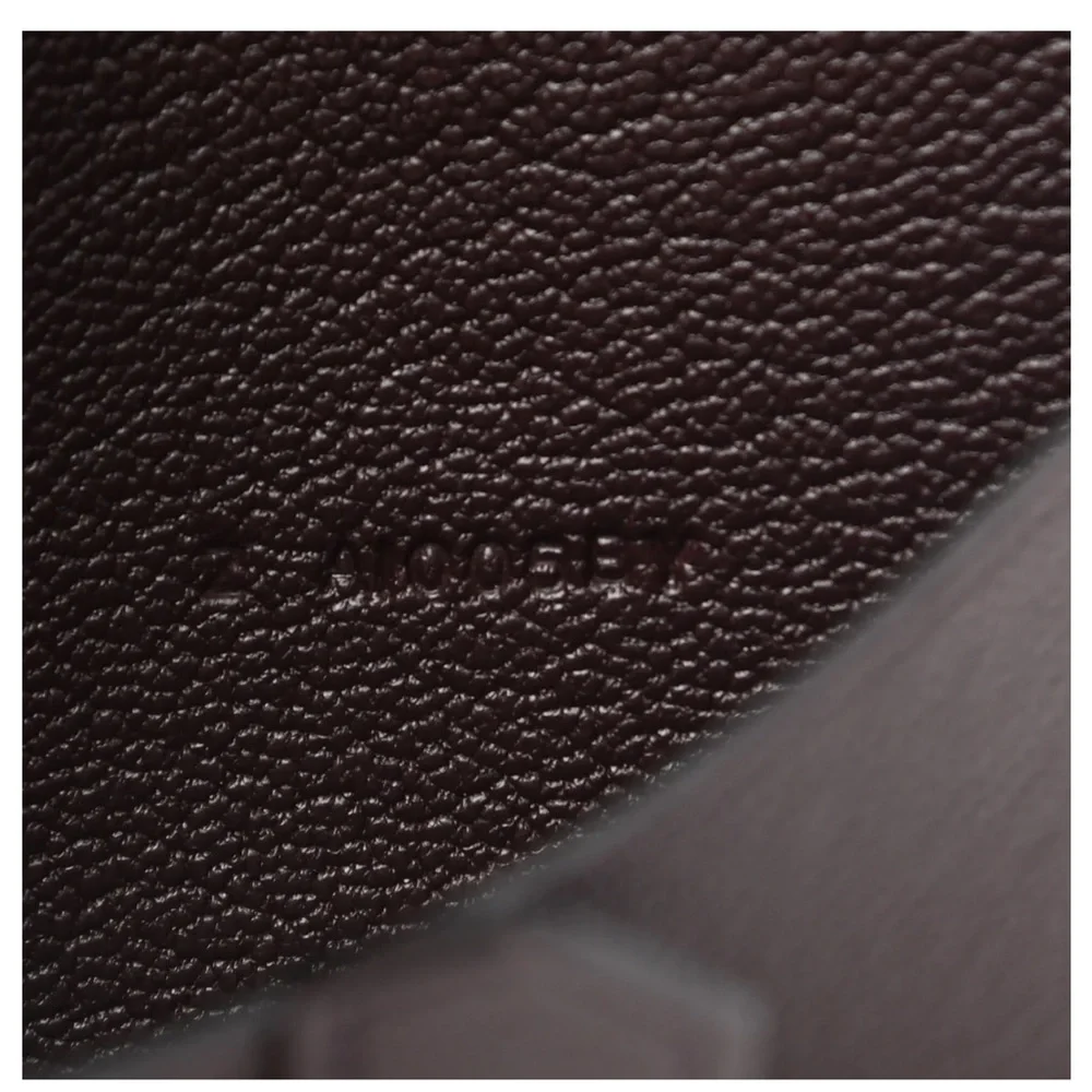 HERMES Chevre Mysore Mini Bearn Wallet Rouge H - Picture 7 of 10